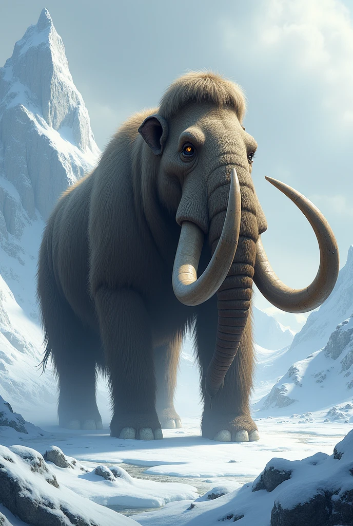 Create a picture of a mammoth