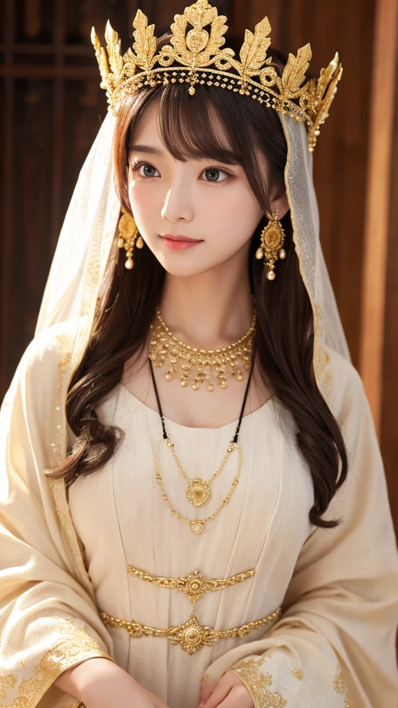 goddess　gorgeous　gold　crown
