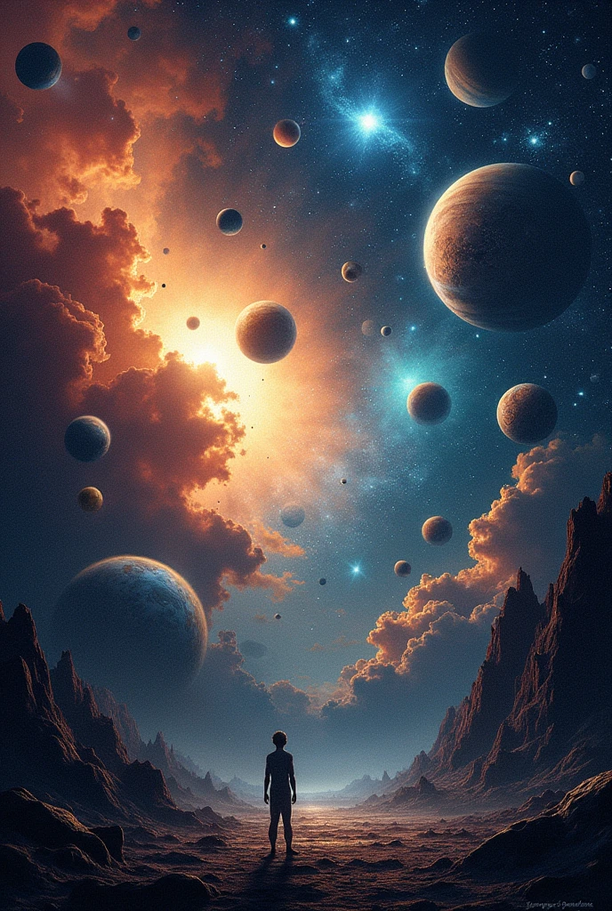 Create a poster that addresses how the development of astronomical observation technology has allowed us to expand our knowledge of the universe.