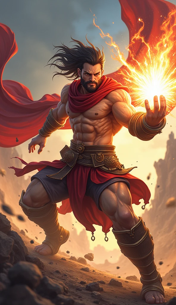 Create attac effects in 3 frames animation