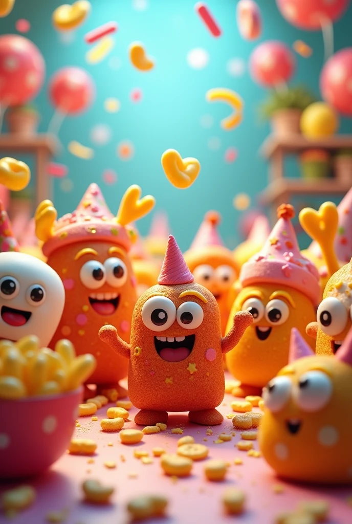 3d party snacks
