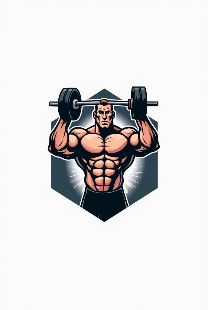 create a logo for a gym content creator brand