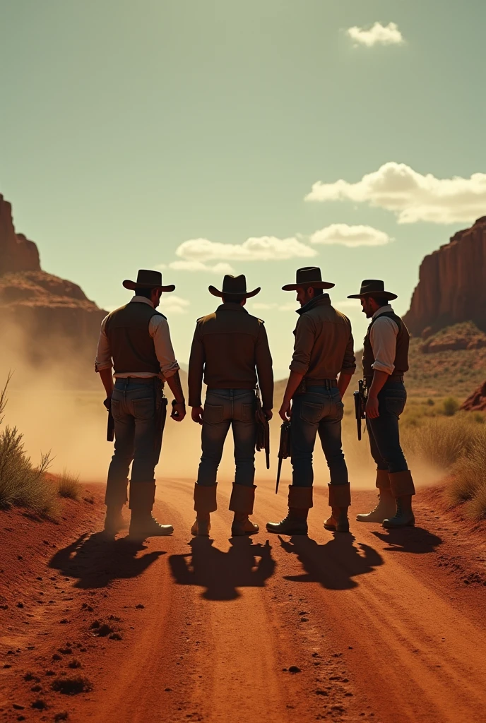 Outback outlaw, gang, secret rendezvous