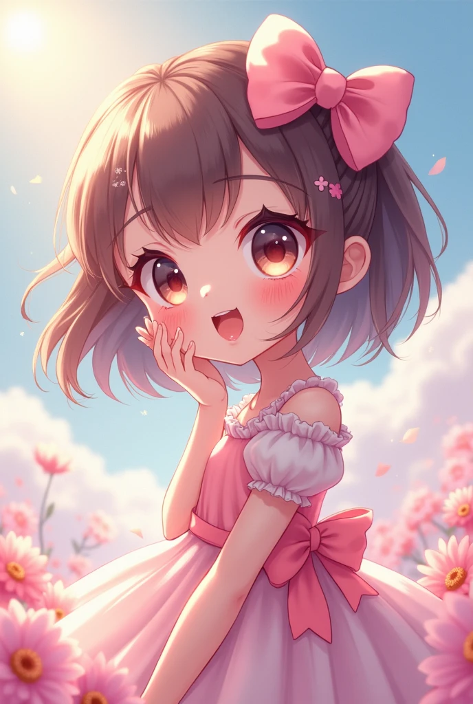 Fait en sorte que la copine humaine devienne trop kawaii 
