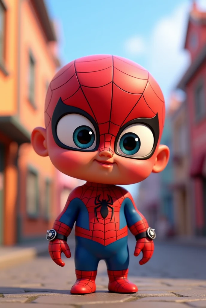 Disney,pixar,3D Spider Man baby