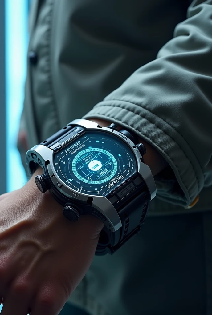 futuristic teleportation watch