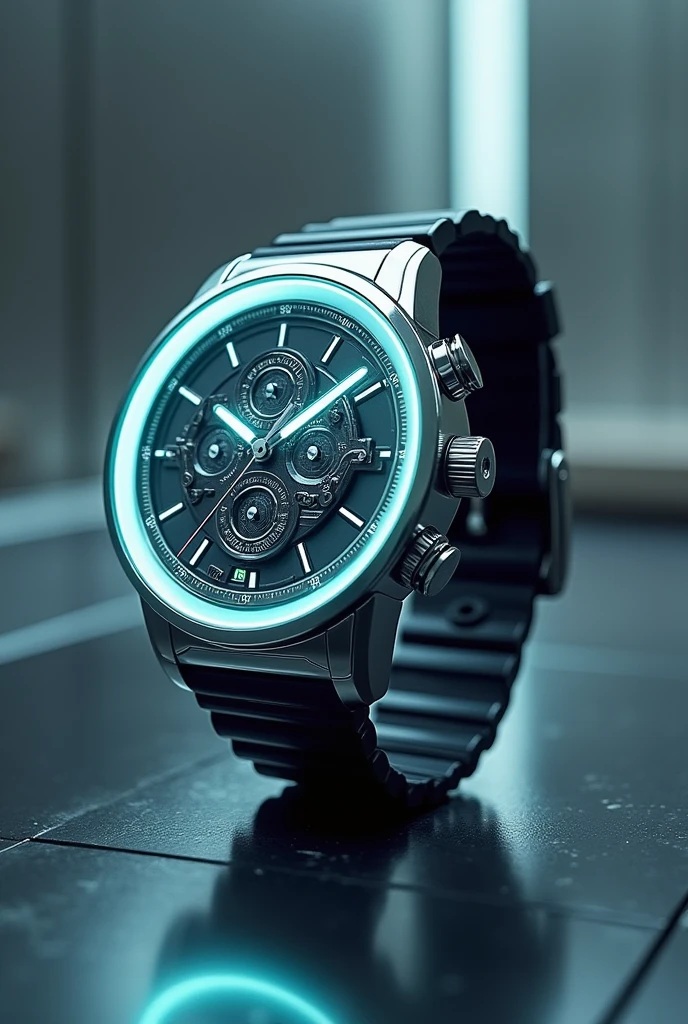 futuristic teleportation watch, only the watch nohuman