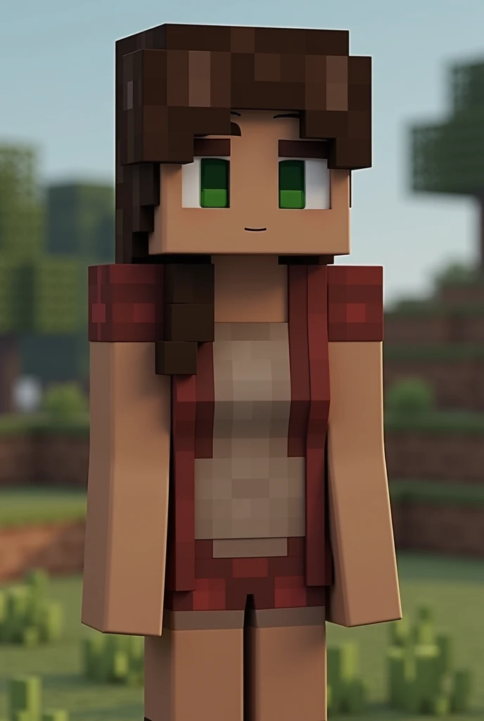 minecraft nude woman