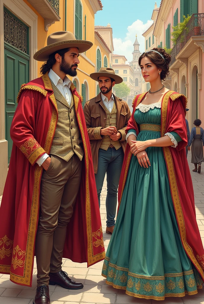 Easy drawings of Spaniards of the time to draw