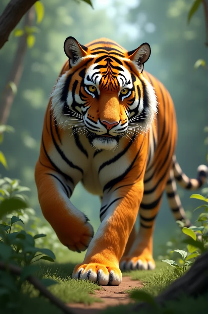 Animated picture of a tiger