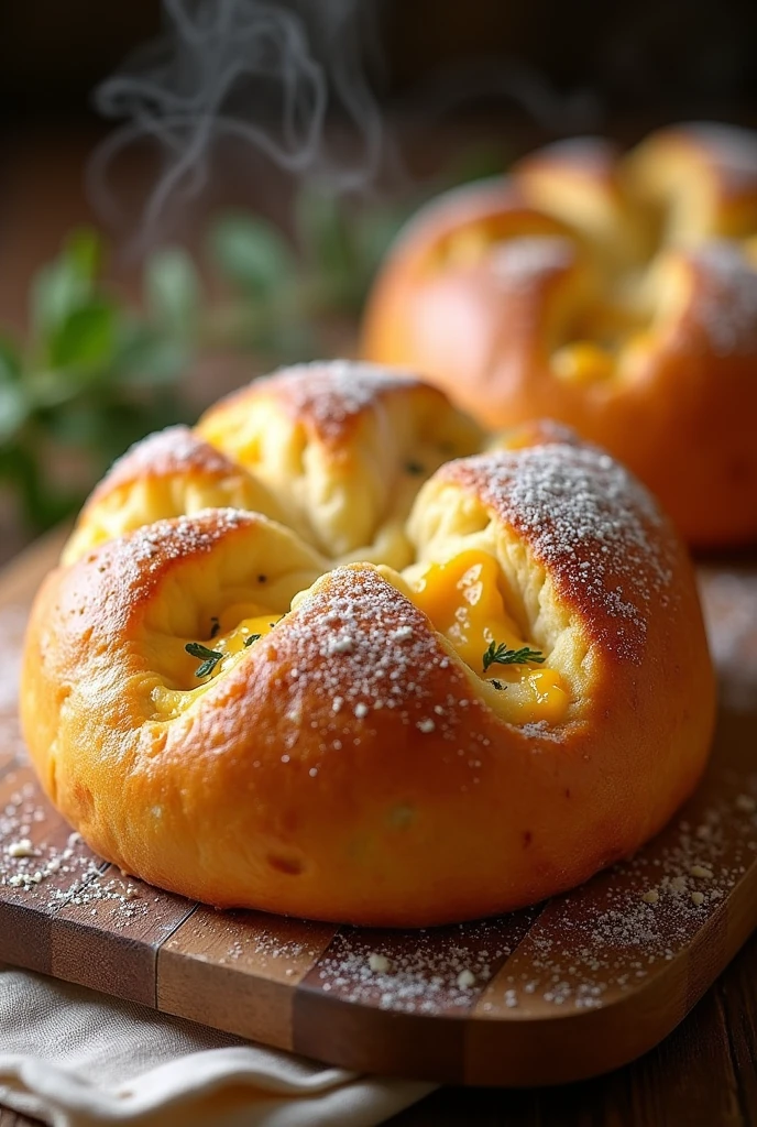 A cheese bread
