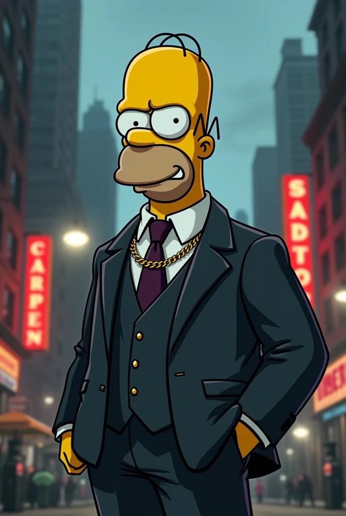 Homero ganster, urban suit