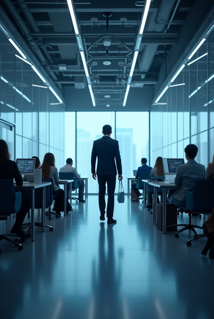 an artificial intelligence replacing 10 employees