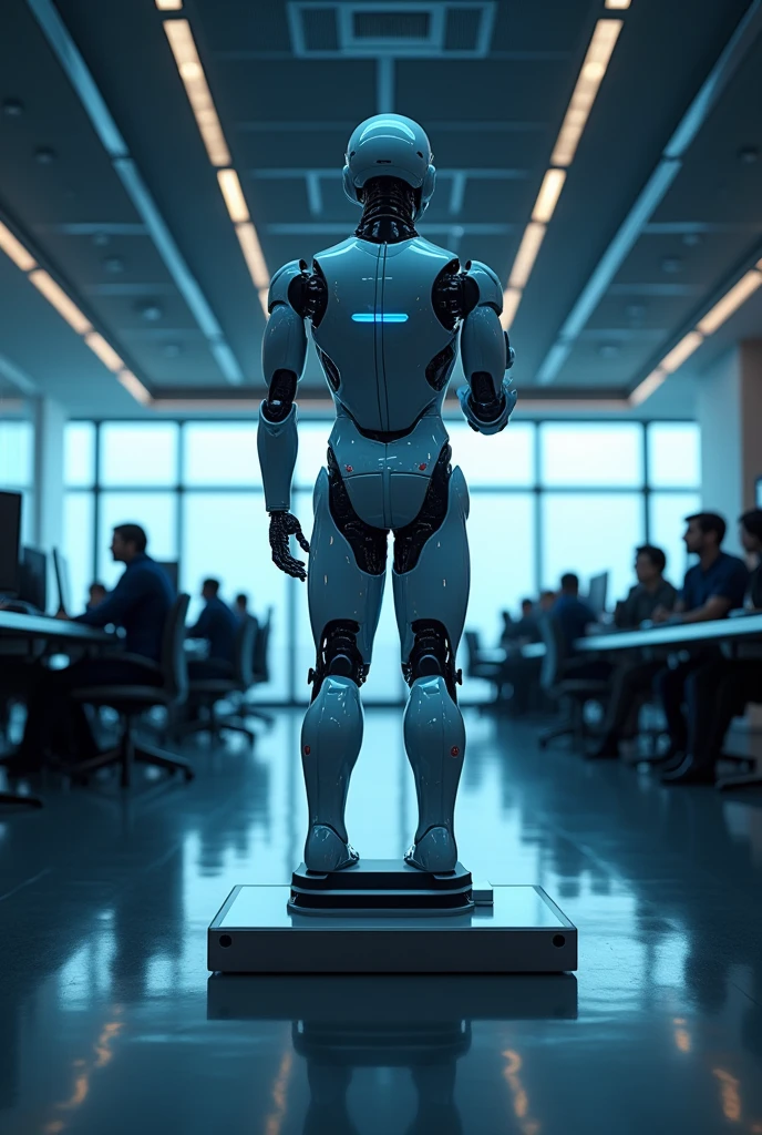 an artificial intelligence replacing 10 employees