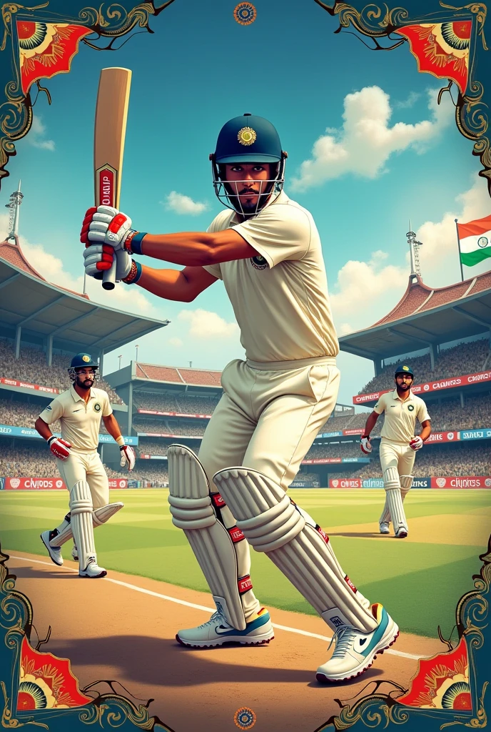 Indian cricket pamplet