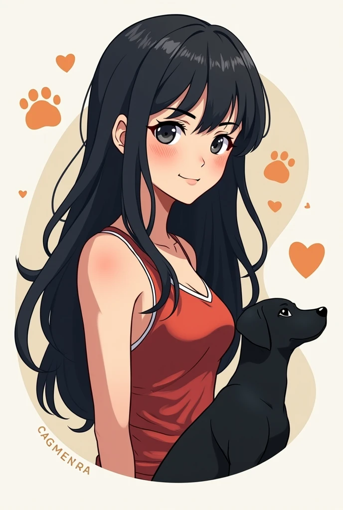 ChatGPT 4th mini Login You said:
Help me make a logo that describes a tall girl, gentle, with black hair, who is dedicated to wrestling and loves dogs.
ChatGPT said:
ChatGPT
¡Claro! Here is a description for a logo that reflects a tall girl, gentle, with black hair, dedicated to wrestling and dog lover:
Logo Shape: Consider a stain shape that represents dynamism, like a drop or a stylized stroke. This can tran