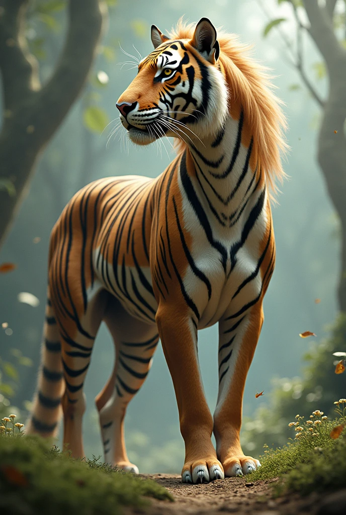 Believe me, a mutation between a tiger and a horse