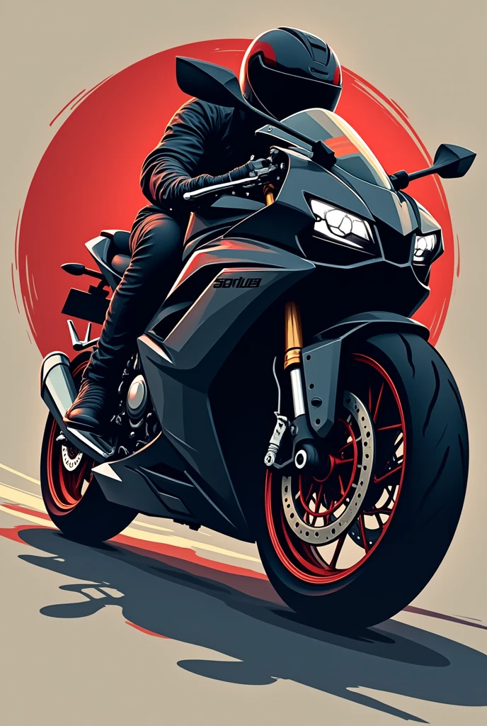 Logo for motorcycle decal shop