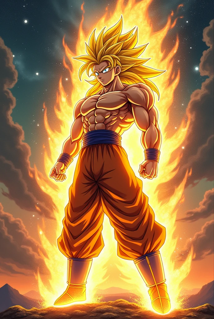 Goku
ssj 3 god