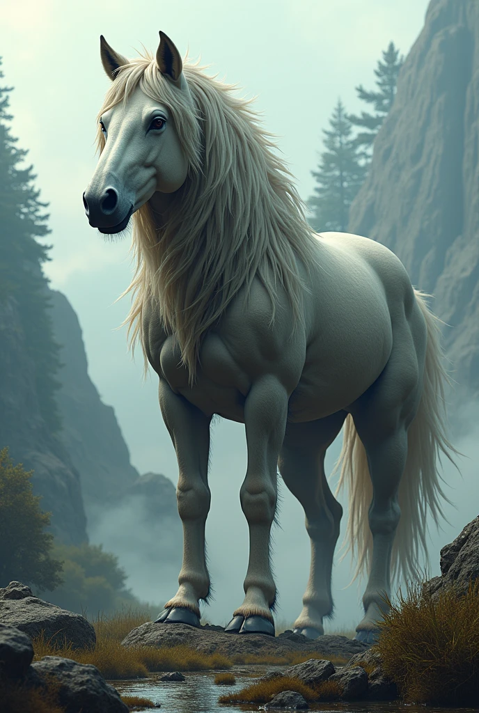 Believe me, a mutation between a horse and a wolf