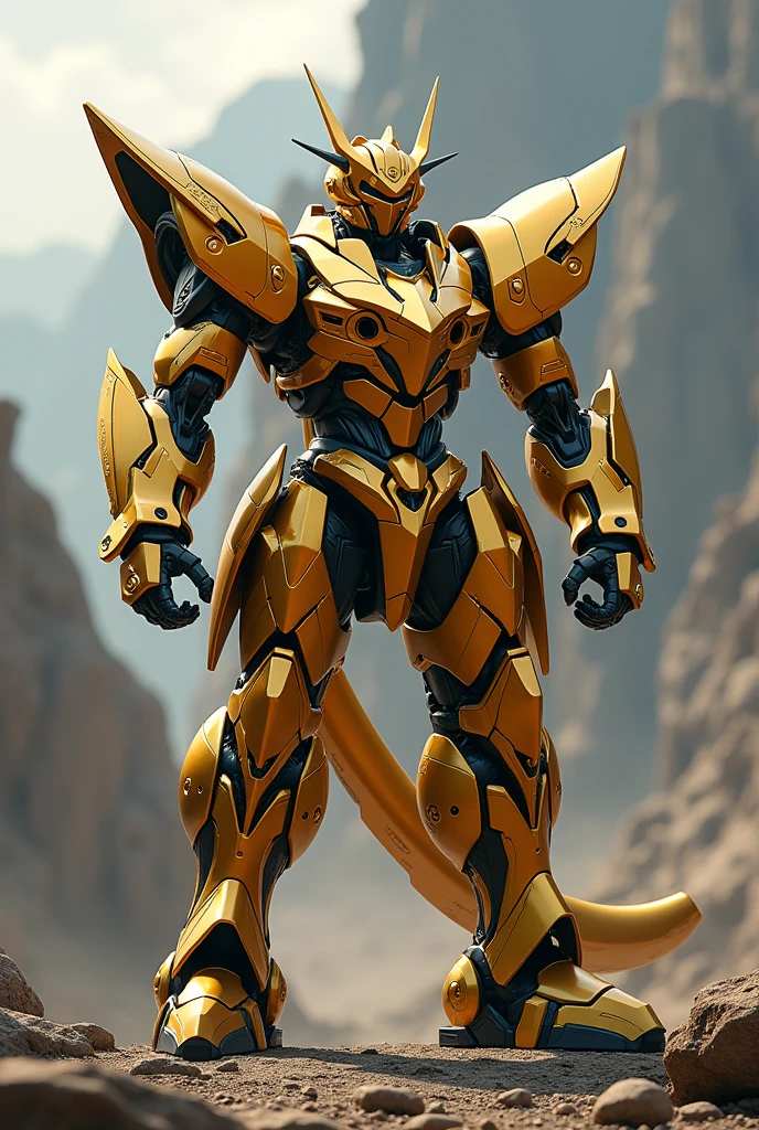 High definition　Reality　Ninja　Animal type　Mobile Suit　Gold Metallic