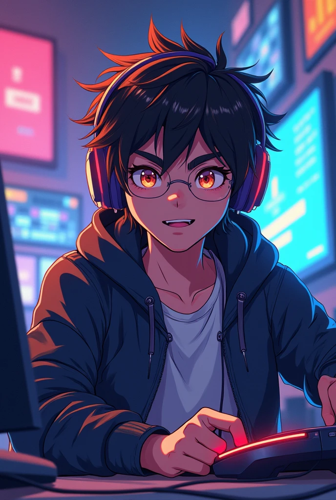 Foto anime do YouTube Theus joga