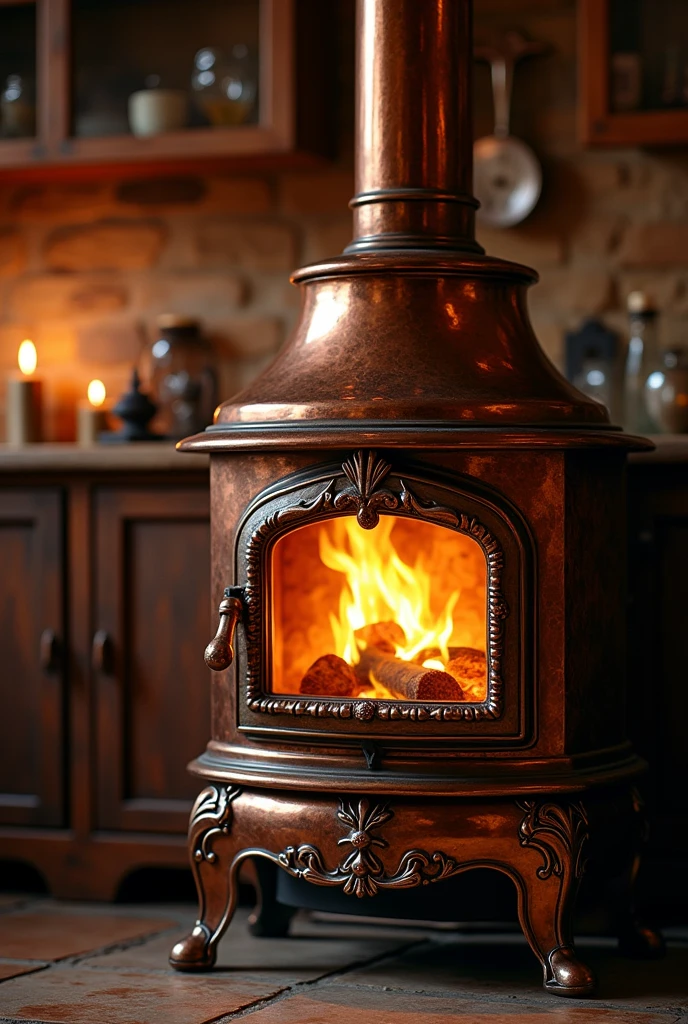 Copper stove