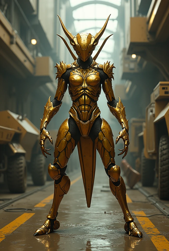 High definition Reality Ninja Insect type US military Gold Metallic