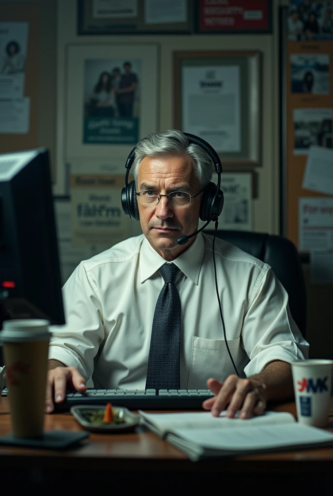 Create a image of a Telemarketer