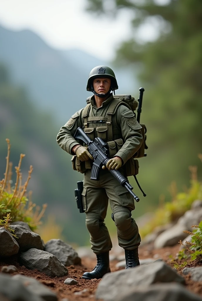 ON OUR PIC SETUP STUDIO ARMY MAN NATURAL IMAGES