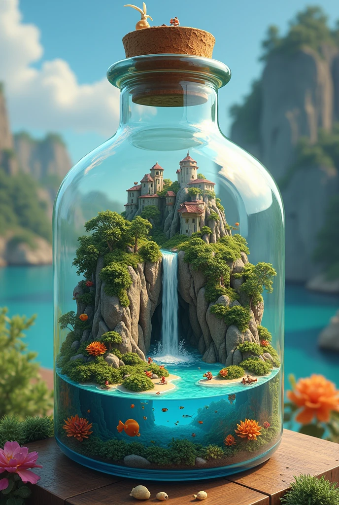 Island in a Bottle