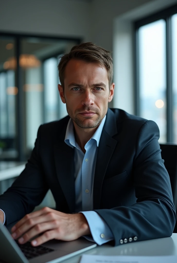 Create a image of a Finanical analyst