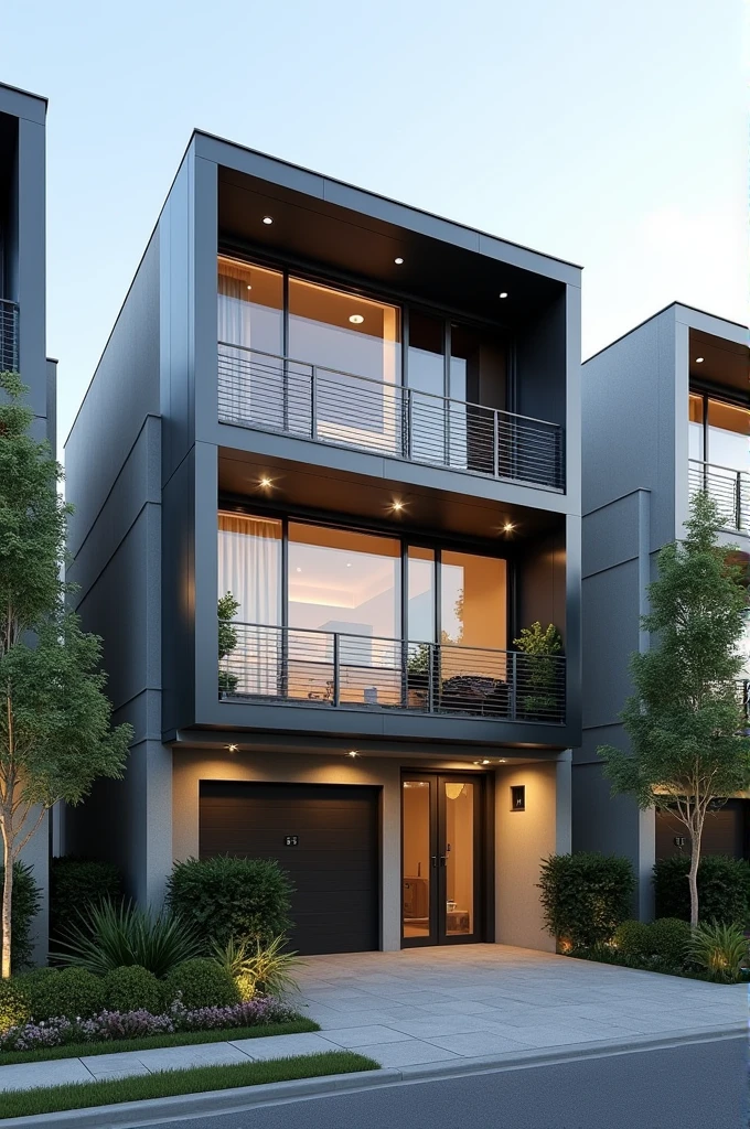 Modern 2 Storey Terrace House