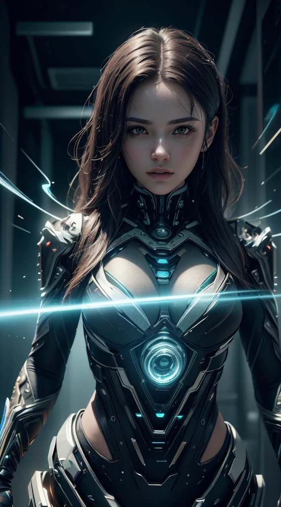((Best quality)), ((masterpiece)), (detailed:1.4), 3D, an image of a beautiful cyberpunk female with thick voluminous hair,light particles, pure energy chaos antitech,HDR (High Dynamic Range),Ray Tracing,NVIDIA RTX,Super-Resolution,Unreal 5,Subsurface scattering,PBR Texturing,Post-processing,Anisotropic Filtering,Depth-of-field,Maximum clarity and sharpness,Multi-layered textures,Albedo and Specular maps,Surface shading,Accurate simulation of light-material interaction,Perfect proportions,Octane Render,Two-tone lighting,Wide aperture,Low ISO,White balance,Rule of thirds,8K RAW