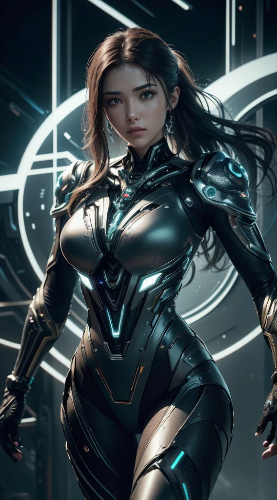 ((Best quality)), ((masterpiece)), (detailed:1.4), 3D, an image of a beautiful cyberpunk female with thick voluminous hair,light particles, pure energy chaos antitech,HDR (High Dynamic Range),Ray Tracing,NVIDIA RTX,Super-Resolution,Unreal 5,Subsurface scattering,PBR Texturing,Post-processing,Anisotropic Filtering,Depth-of-field,Maximum clarity and sharpness,Multi-layered textures,Albedo and Specular maps,Surface shading,Accurate simulation of light-material interaction,Perfect proportions,Octane Render,Two-tone lighting,Wide aperture,Low ISO,White balance,Rule of thirds,8K RAW