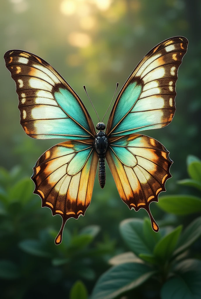 butterfly with wings literally worth a dollar