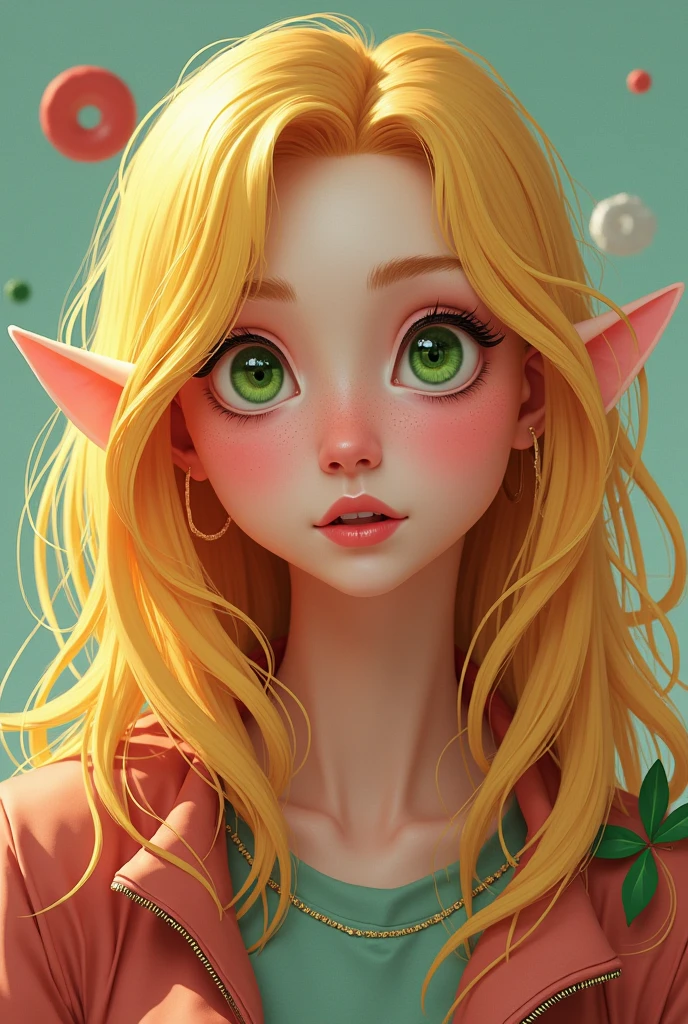 blonde green eyes funny