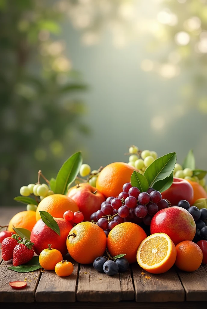fruit plate on the table