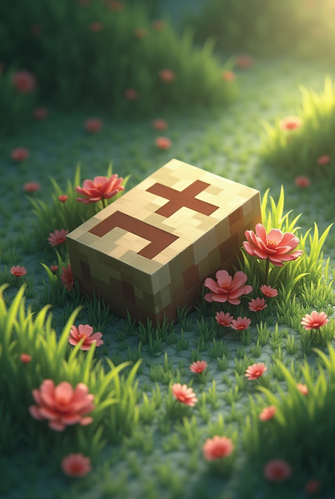Minecraft logo lying down with GTK text, It must be very beautiful 