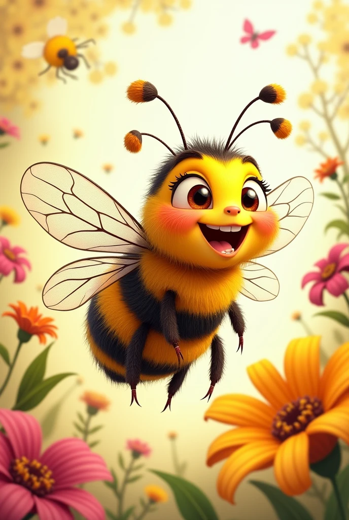 Animated Bee Drawings
