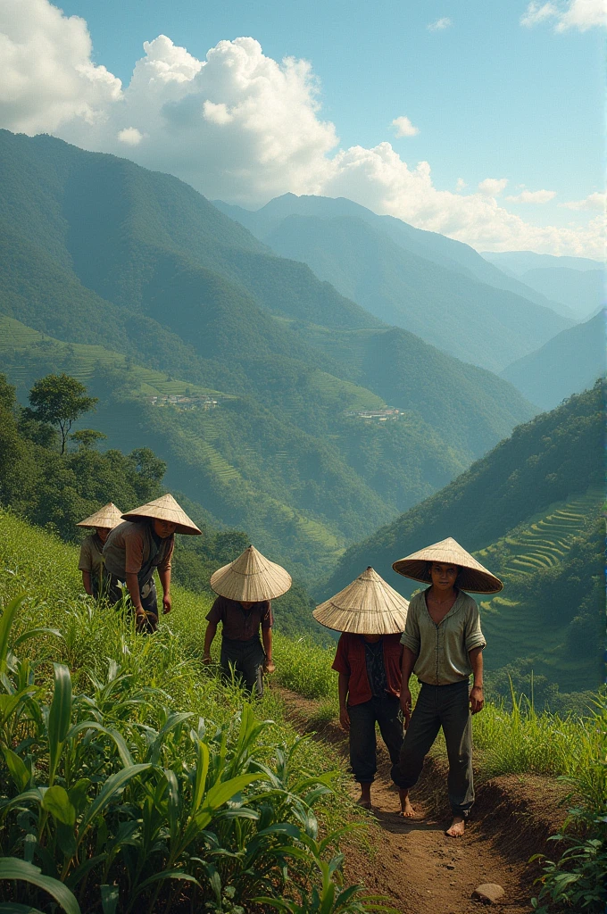 Farmers in benguet