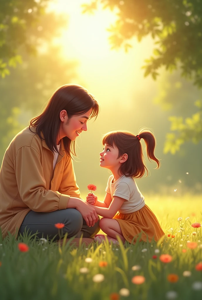 Me and my daughter one day