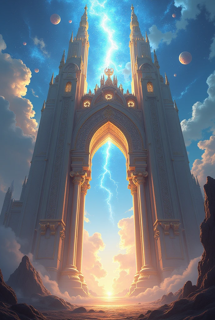 Massive gate of heaven designed unique