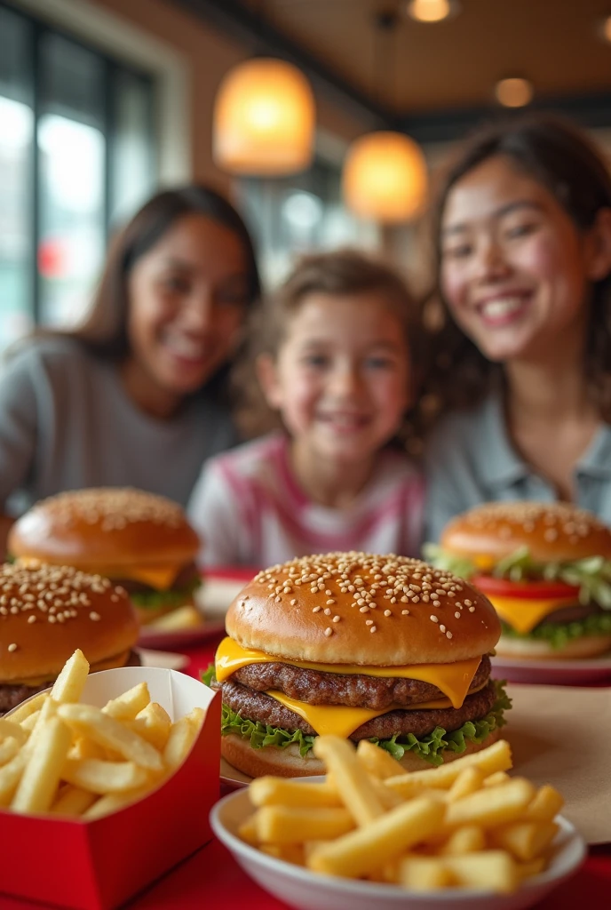 Make a McDonald's commercial