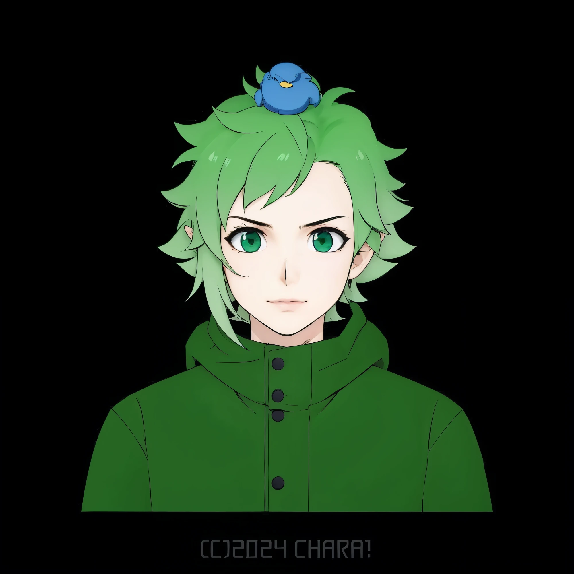 Fighting a half-dragon boy ,carton