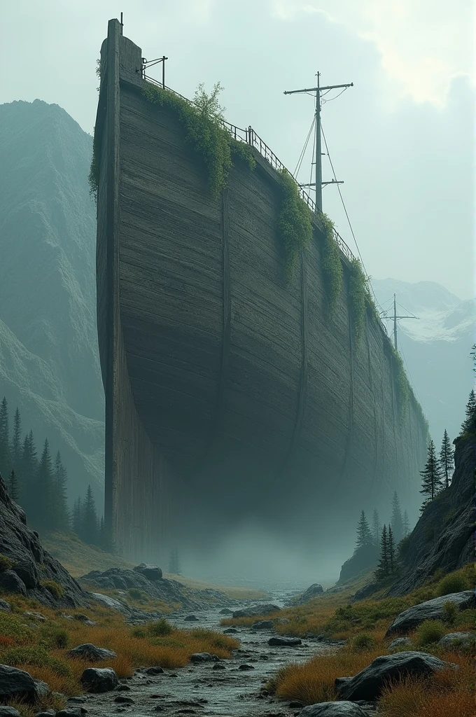 Giant Noah's Ark Abandoned