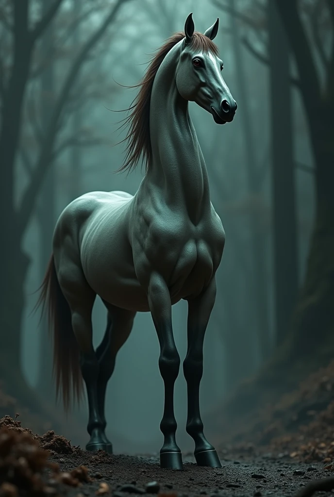 Cheval au corp de femme sexy