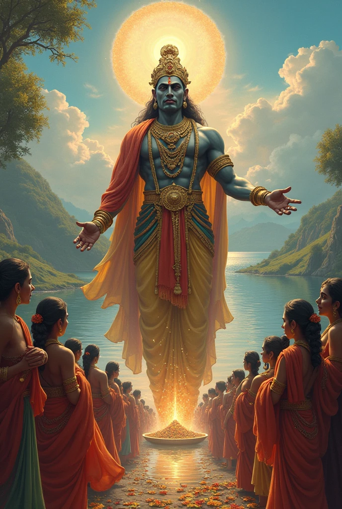 Lord mahabali coming back for his devotees