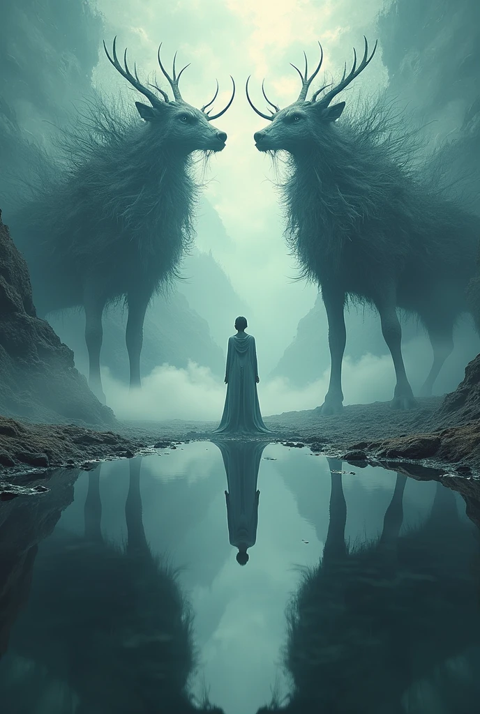 I would like one image to resemble the other in its effects 