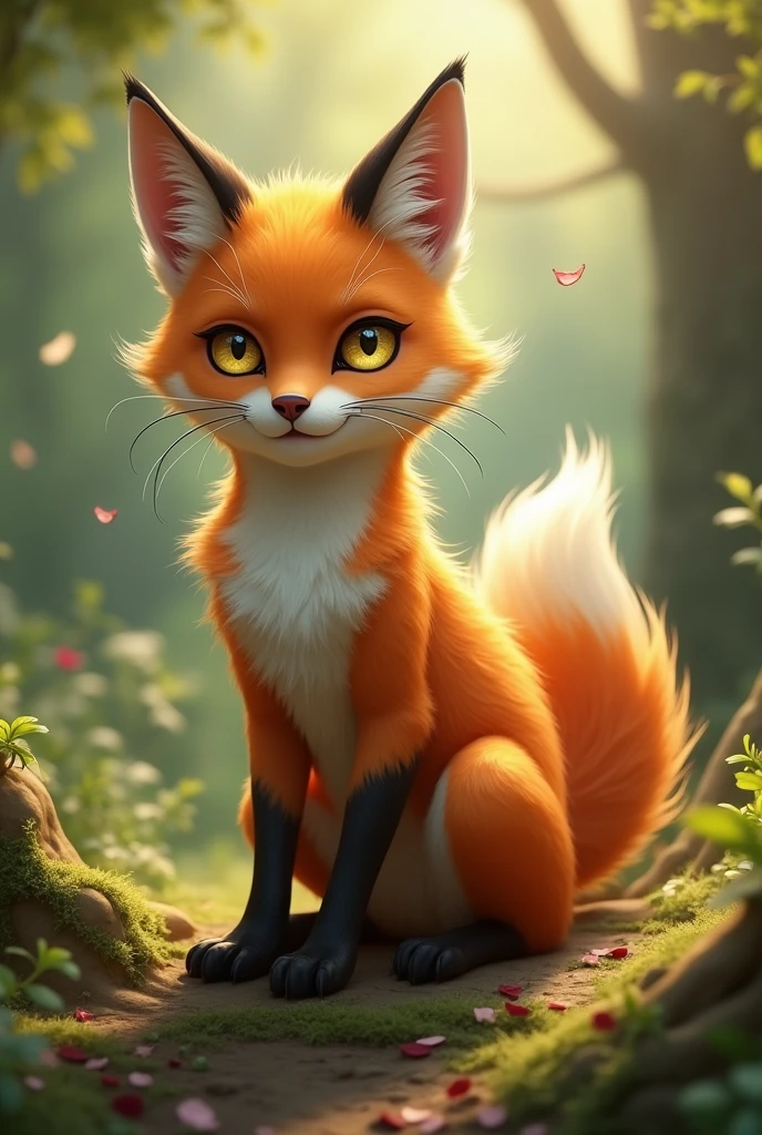 Believe me, a mutation between a cat and a fox